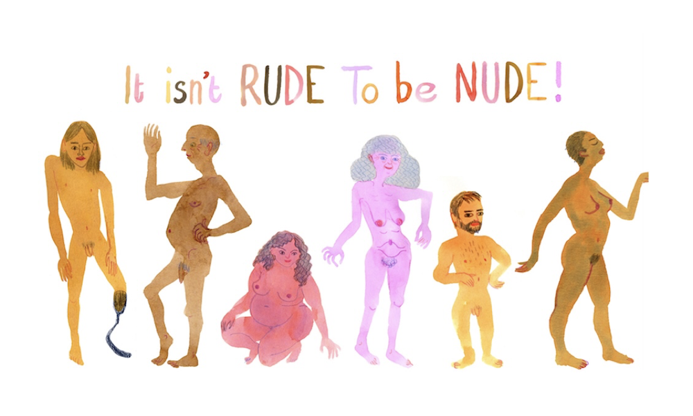 It isn't rude to be nude