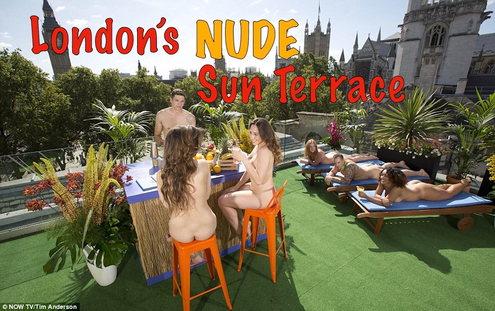 London's nude sun terrace